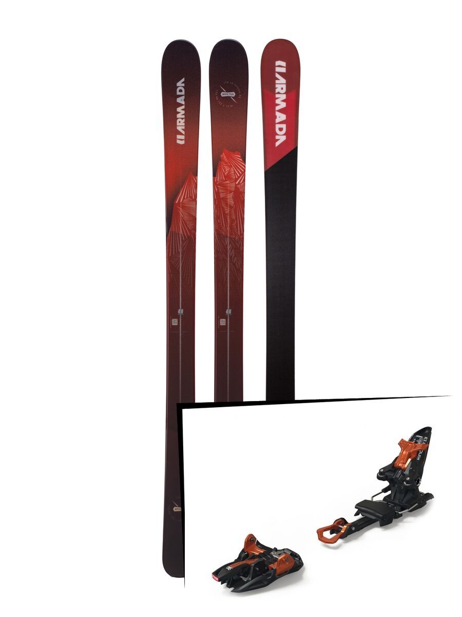 Set: Armada Invictus 95 2019 + Marker Kingpin 13 black/copper - Bild 1