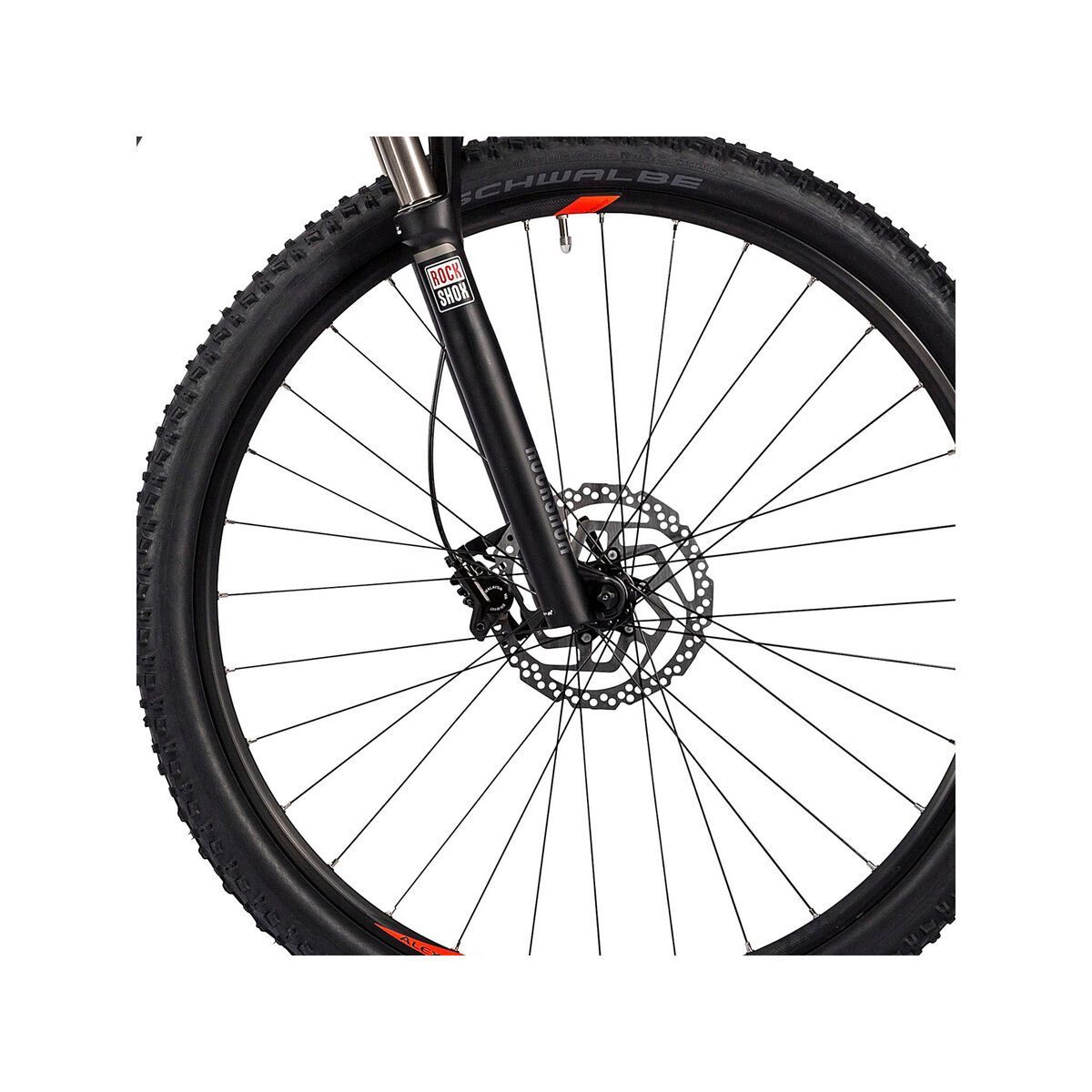 Cube Reaction Hybrid HPA Race 500 Nyon 27.5, grey´n´flashred - Bild 2