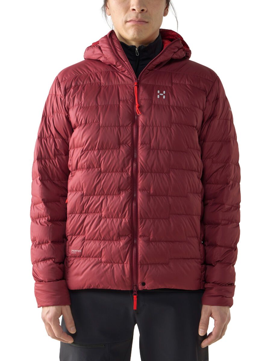 Haglöfs ROC Flash Down Hood Men, carmine red/tech red - Bild 3
