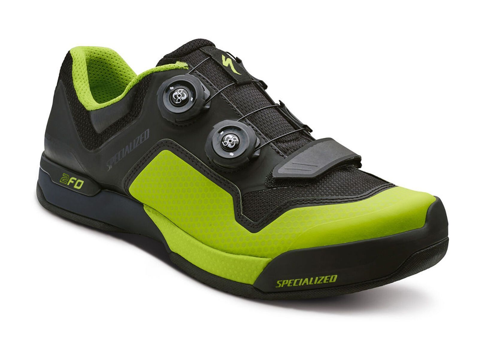 Specialized 2FO Cliplite, black/monster green - Bild 1