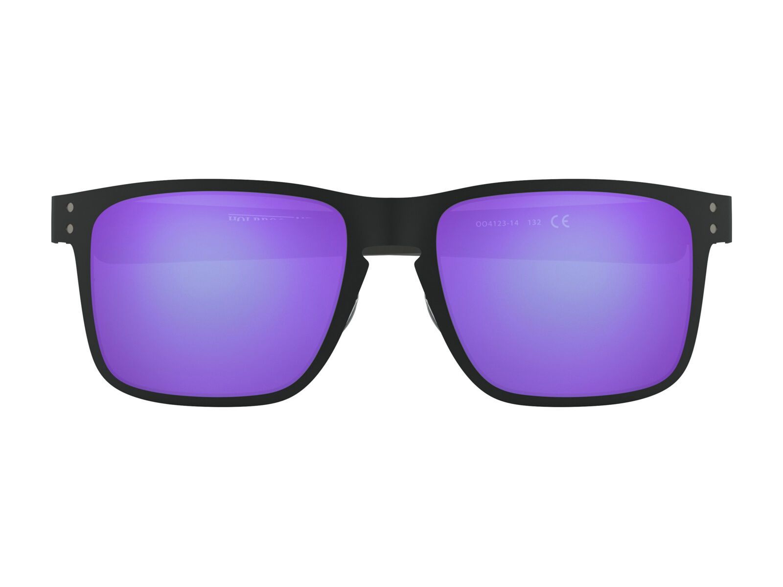 Oakley Holbrook Metal, matte black/Lens: violet iridium - Bild 6