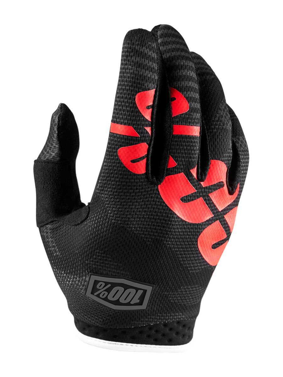 100% iTrack Youth Glove, black camo - Bild 1