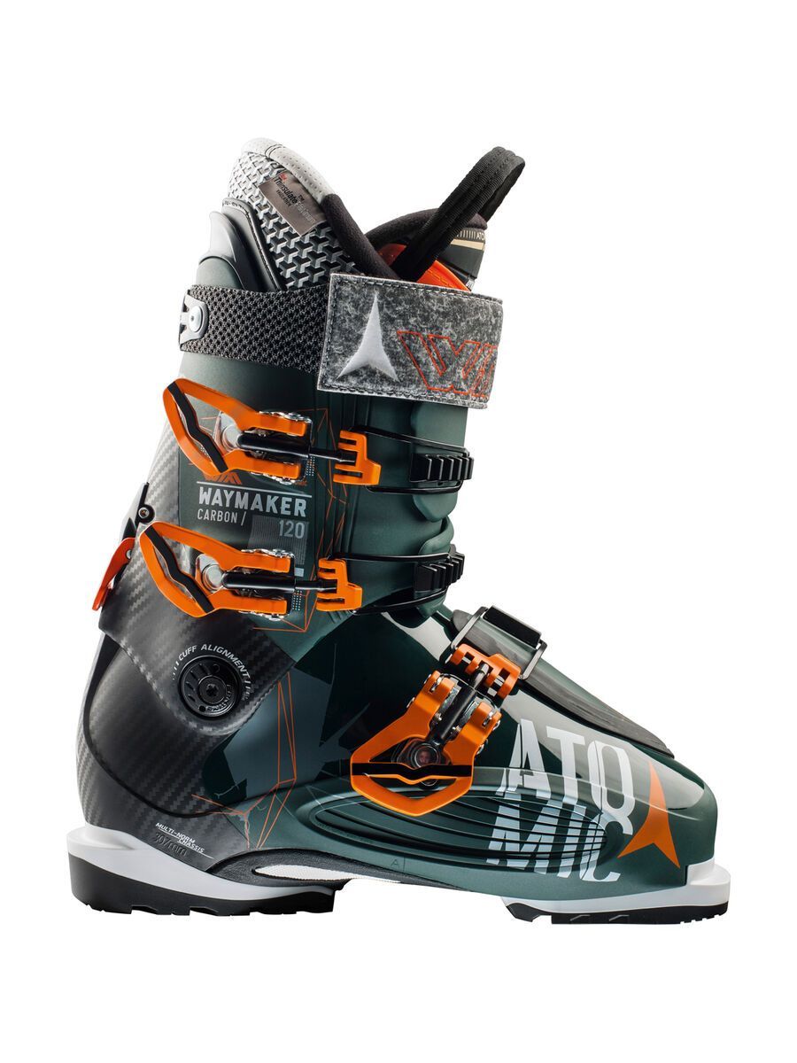 Atomic Waymaker Carbon 120, dark green/black/orange | BIKER-BOARDER.DE