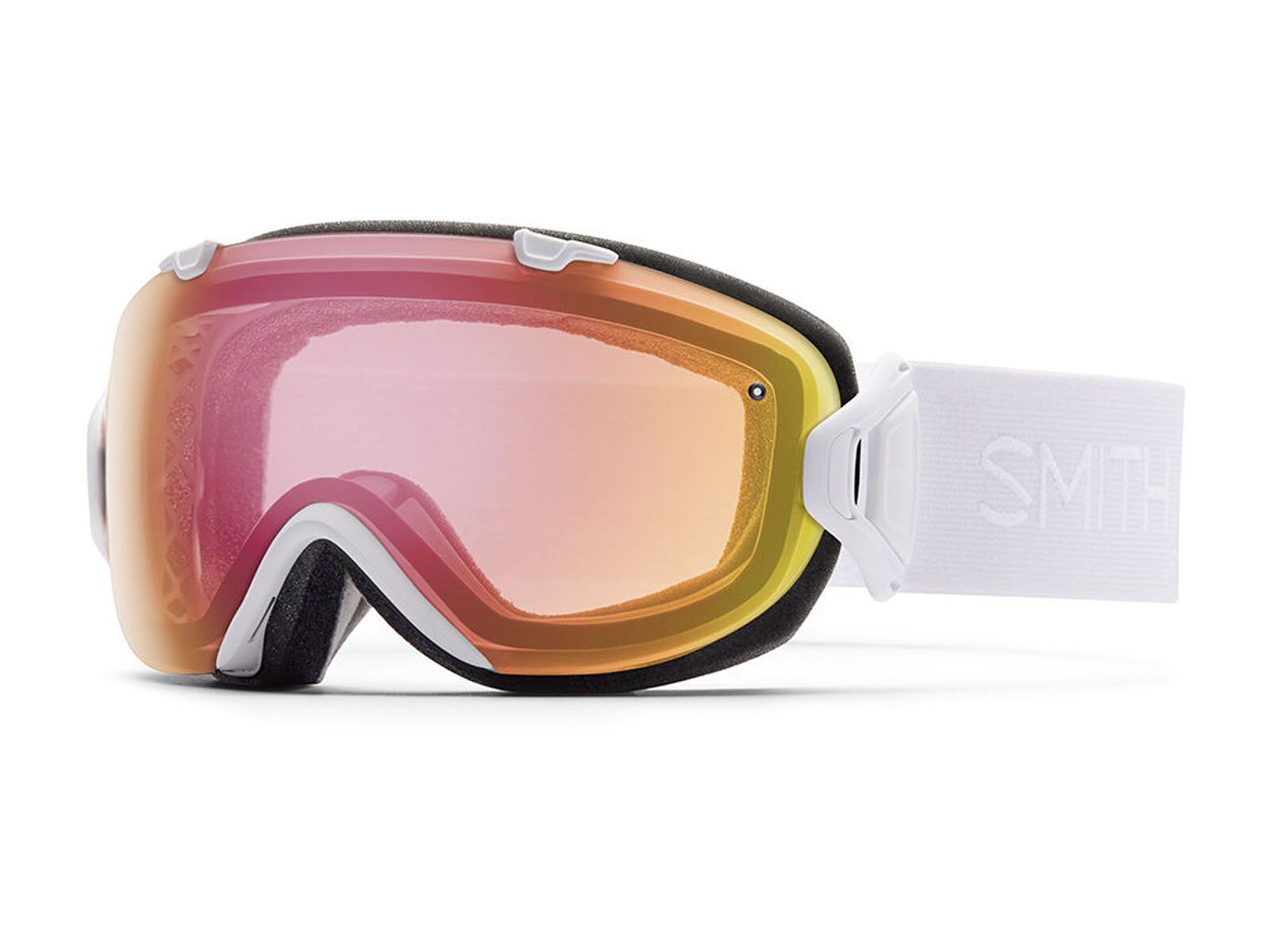 Smith I/Os Photochromatisch + Spare Lens, white gbf/red sonsor mirror - Bild 1