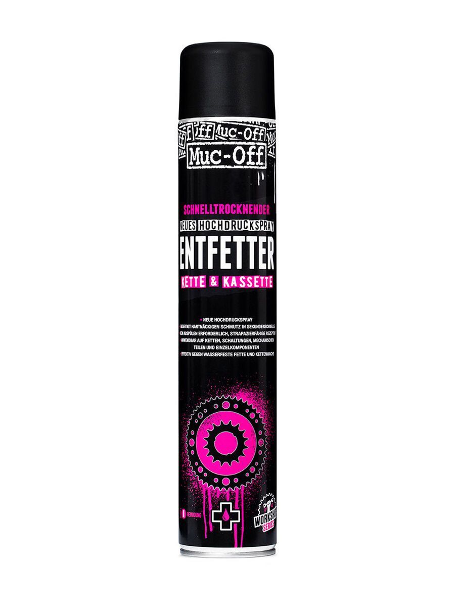 Muc-Off High Pressure Quick Drying De-Greaser - Kette & Kassette - 750 ml - Bild 1