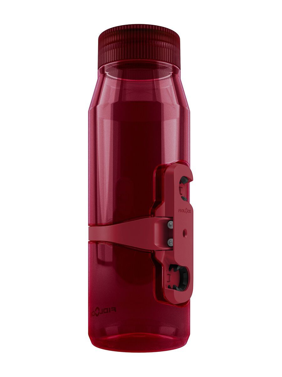 Fidlock Twist Bottle 700 Life + Bike Base, trans. dark red - Bild 2