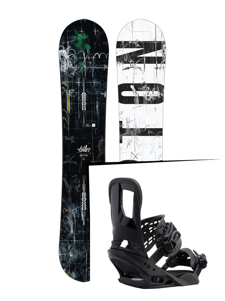 Set: Burton Antler 2017 +  Cartel (1712700S) - Bild 1