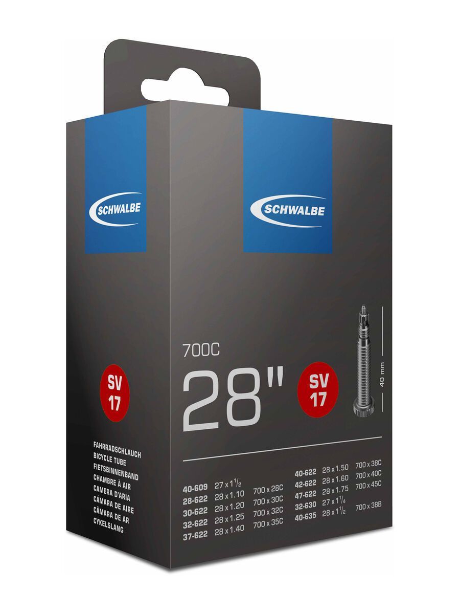 Schwalbe Schlauch SV 17 - 28 Zoll / 700C - Bild 1