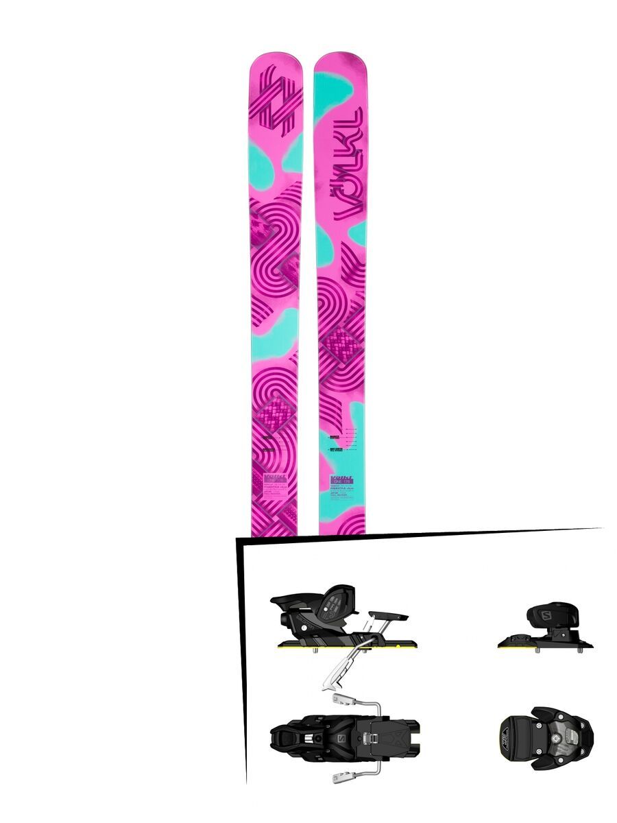 Völkl Set: One Pink 2016 + Salomon Warden MNC 13 - Bild 1