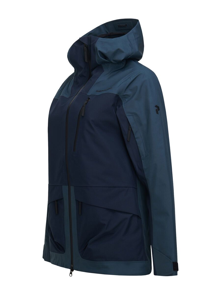 Peak Performance W Vertical 3L Jacket, blue steel - Bild 3