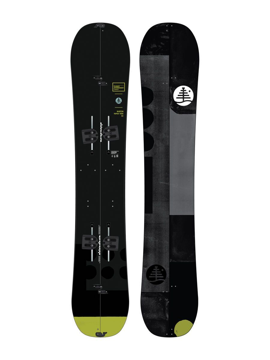 Set: Burton Family Tree Flight Attendant X Split 2019 + Burton Genesis matty black - Bild 2