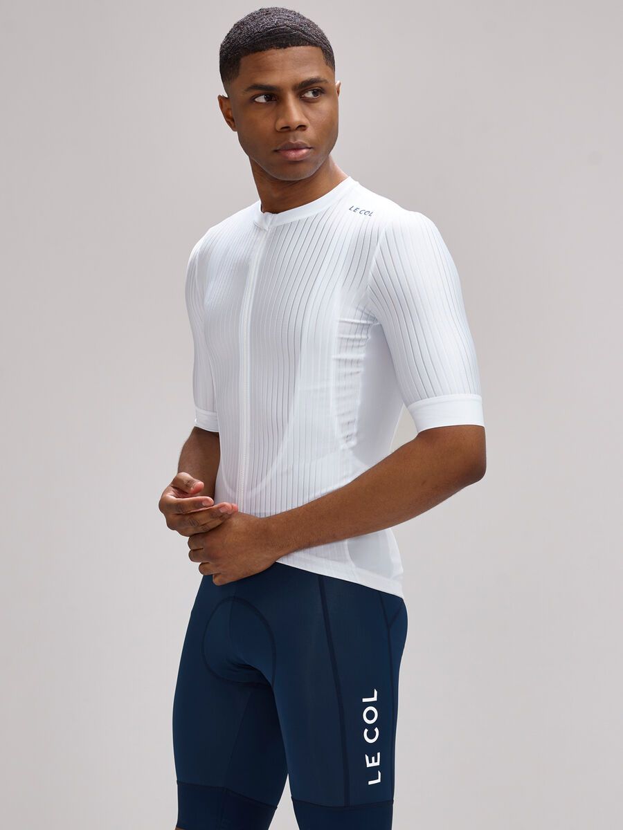 Le Col Pro Aero Jersey, white - Bild 4