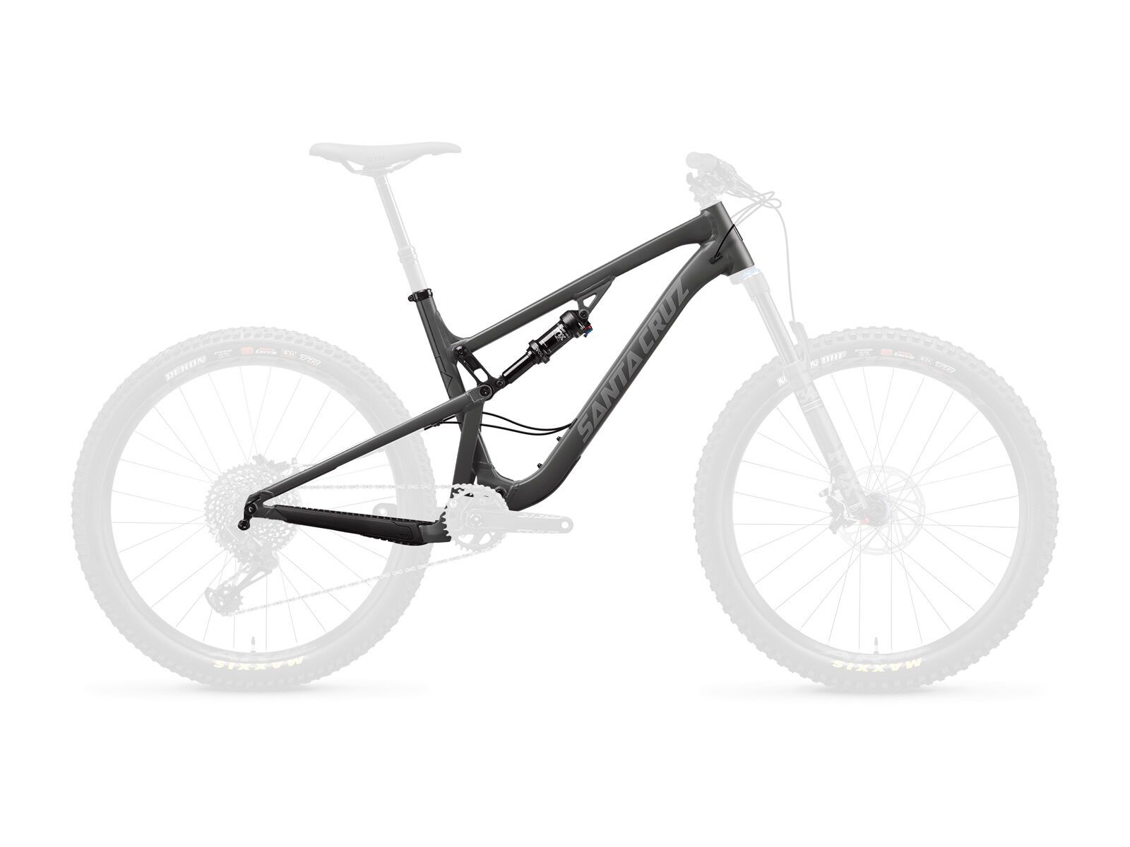 Santa Cruz 5010 AL Frameset, dark grey and light grey - Bild 1