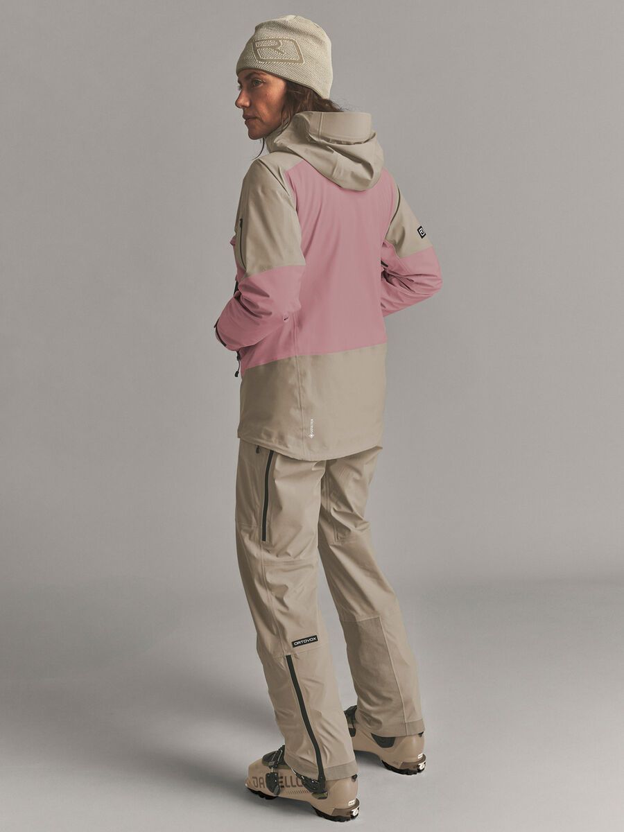 Ortovox Ortler Gore-Tex Pants W, dark linen - Bild 4