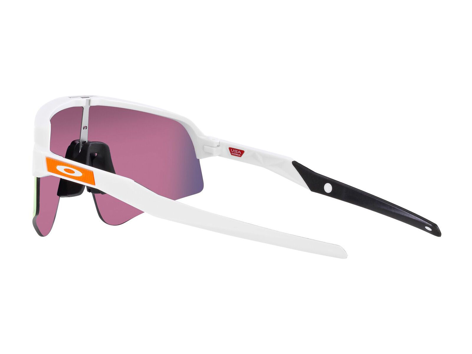 Oakley Sutro Lite Sweep, Prizm Road / matte white - Bild 4