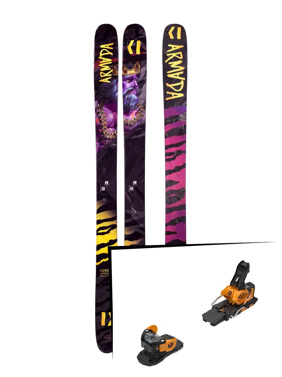 Set: Armada Arv 116 JJ 2019 + Salomon Warden MNC 13 saffron/black - Bild 1