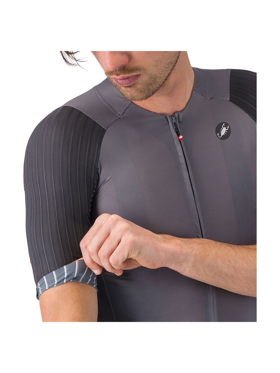 Castelli Aero Race 8S Jersey, smoky gray - Bild 4