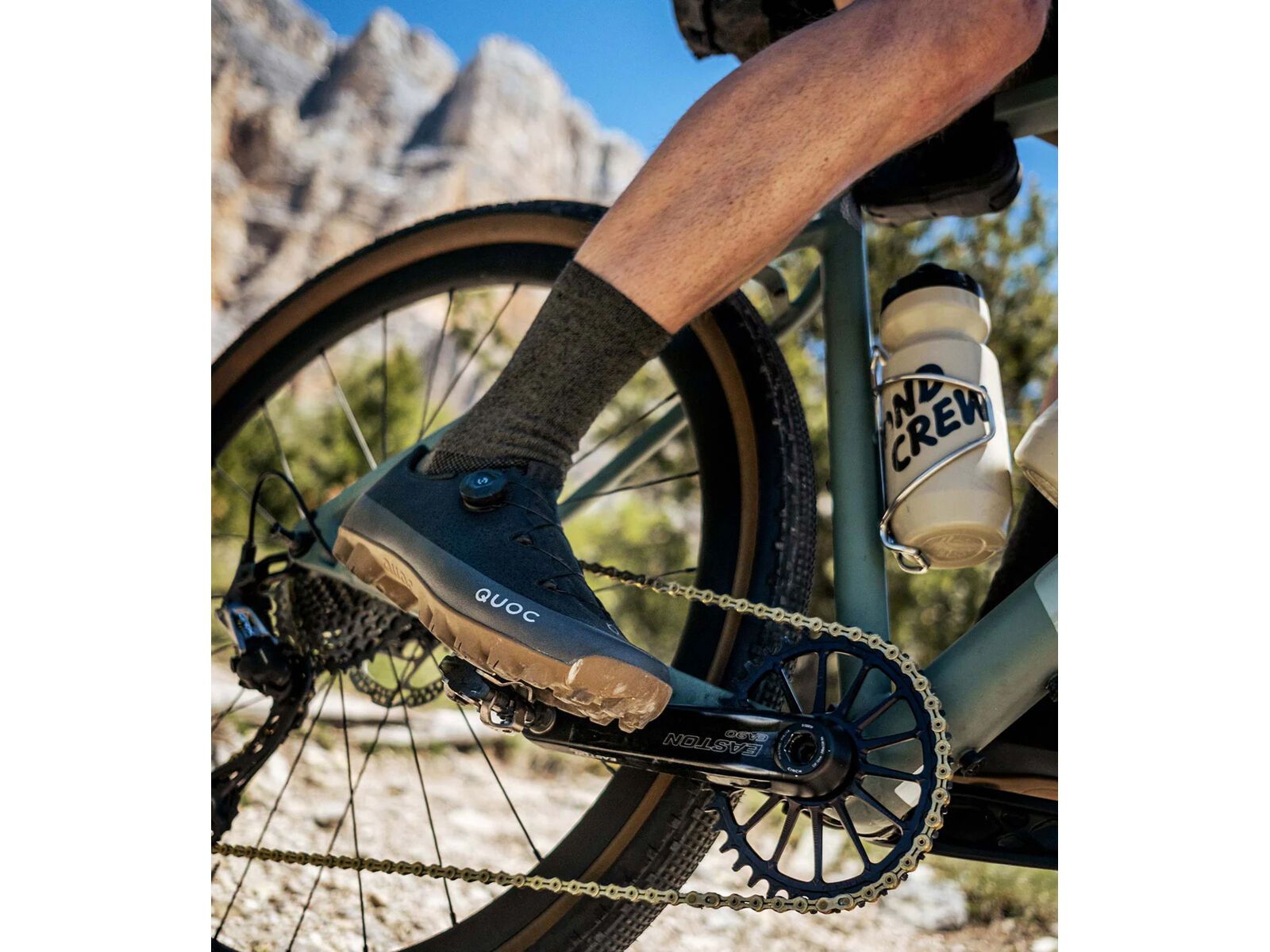 Quoc Extra Fine Merino Tech Sock, quoc green camo - Bild 3