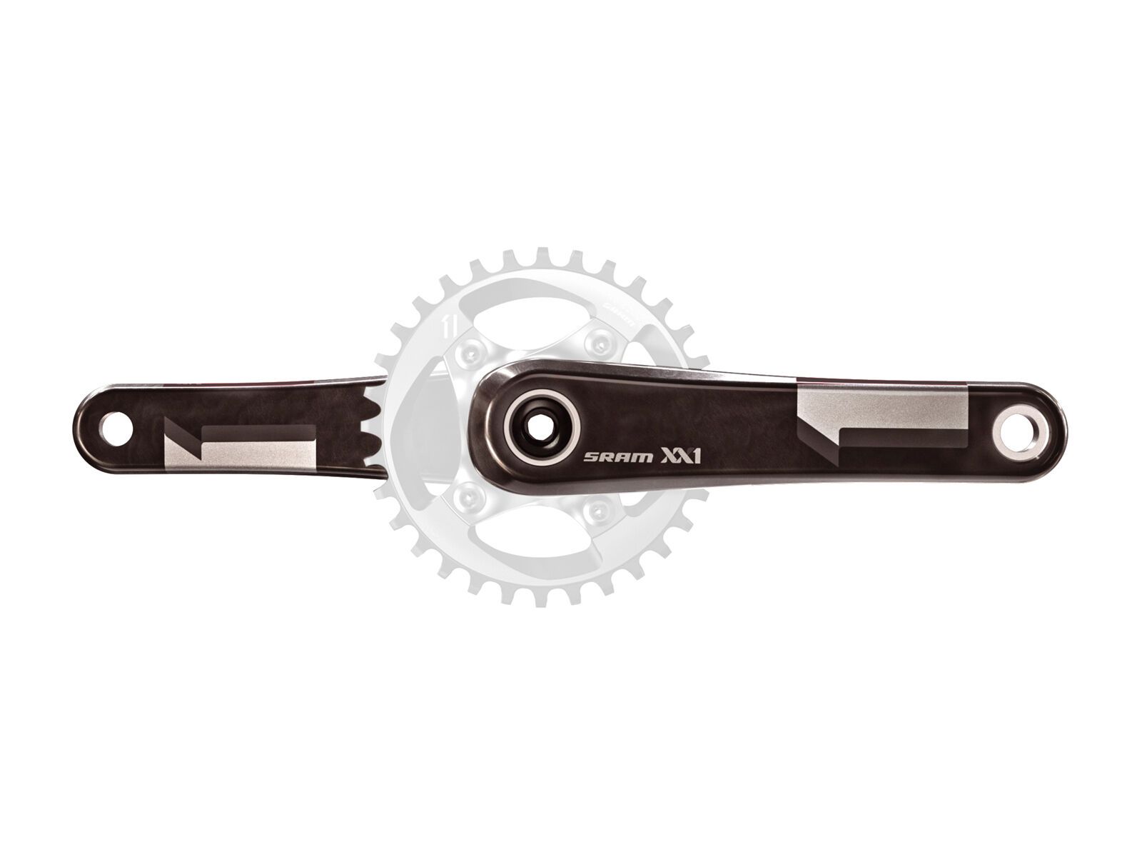 SRAM XX1 X-Sync Kurbel - BB30, schwarz - Bild 1