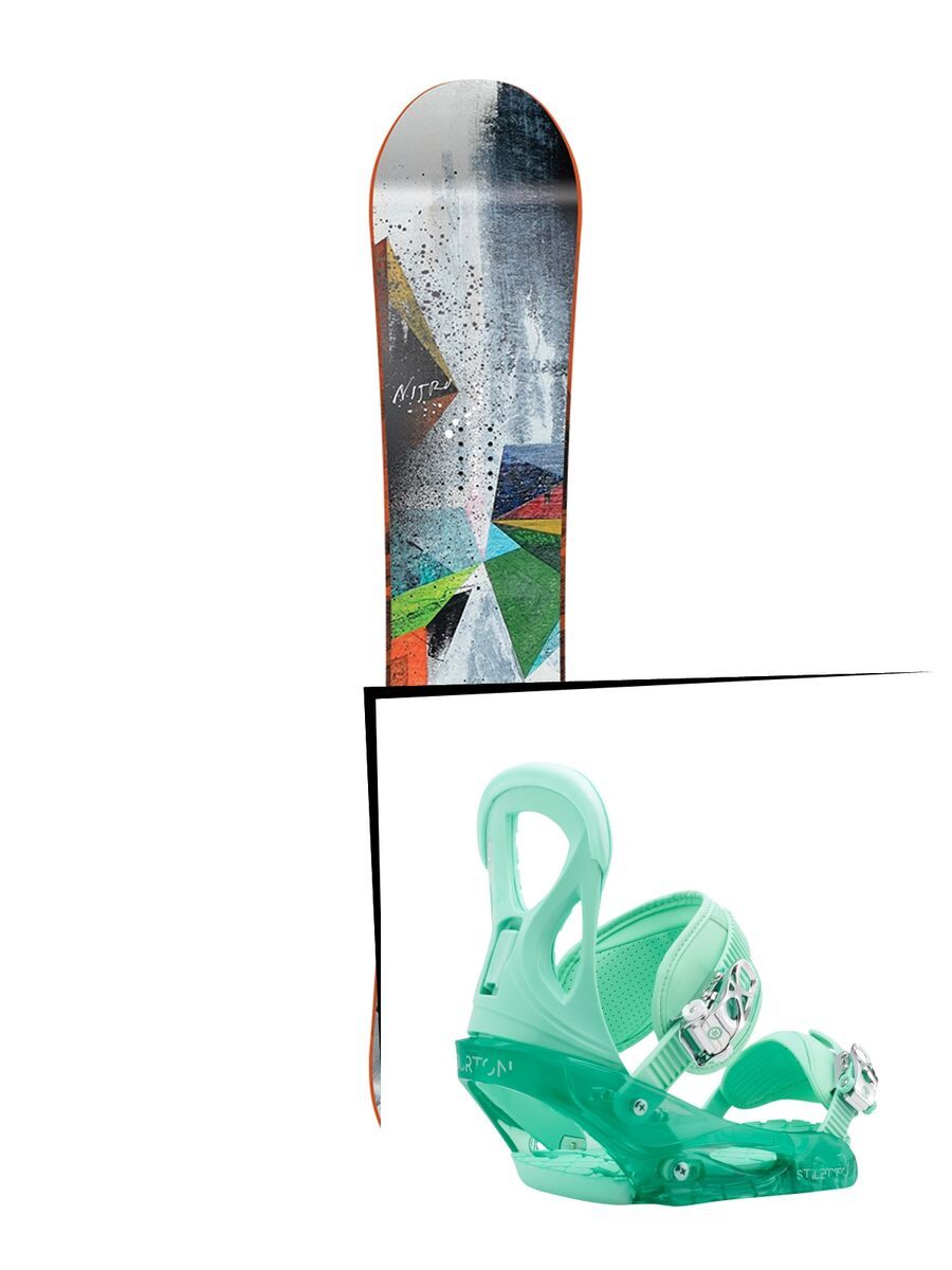Set: Nitro Fate 2016 + Burton Stiletto (1712933S) - Bild 1