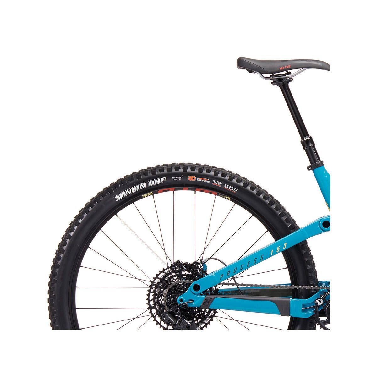 Kona Process 153 DL 29, gloss dirty aqua w/ charcoal, pale yellow, & brick decals - Bild 6