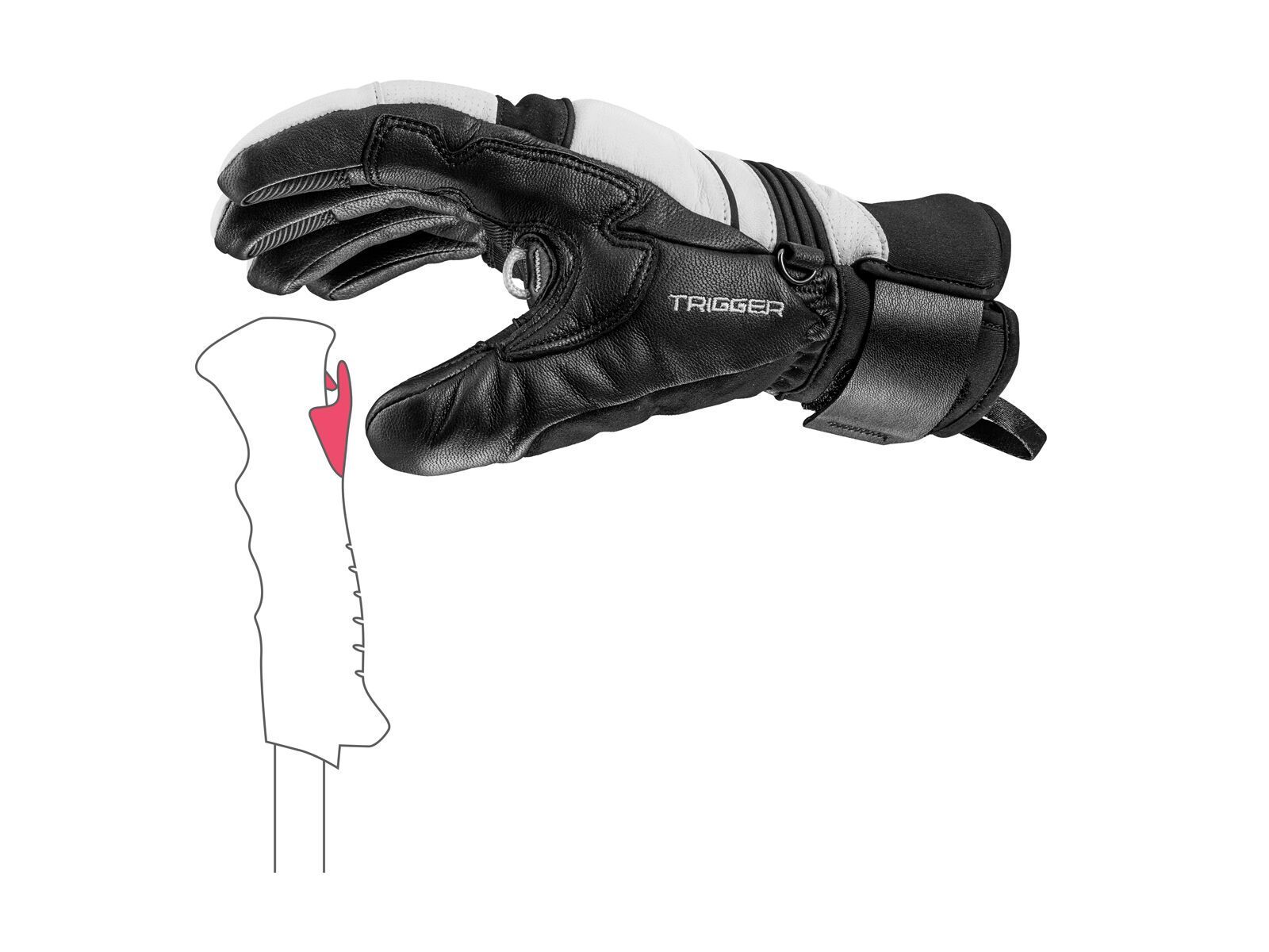 Leki Epicon TR Women, white/black - Bild 6