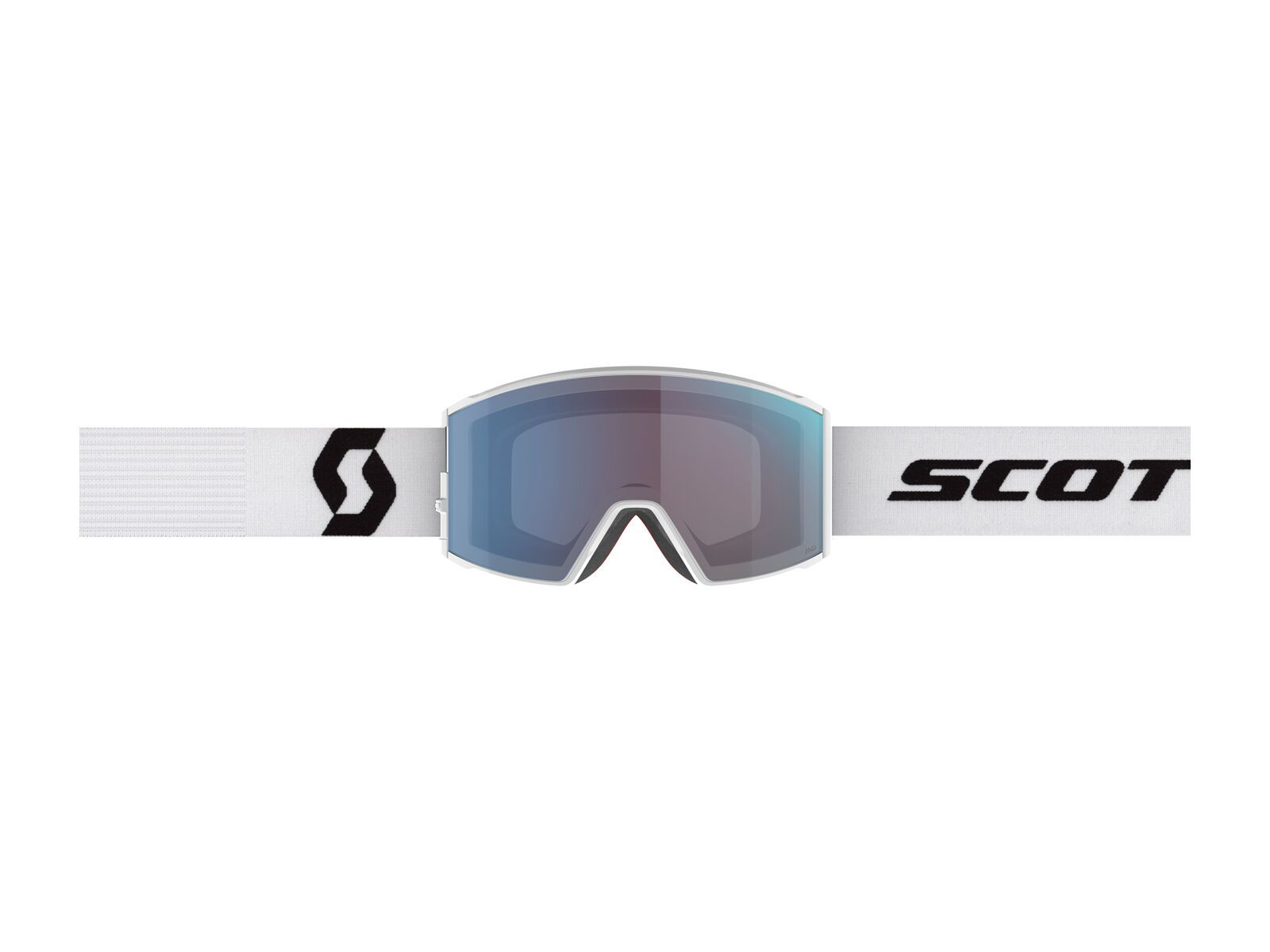 Scott React, Enhancer Blue Chrome / mineral white/black - Bild 2