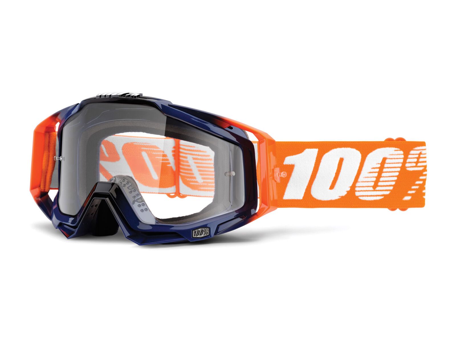 100% Racecraft inkl. Wechselscheibe, crush/Lens: mirror red - Bild 3