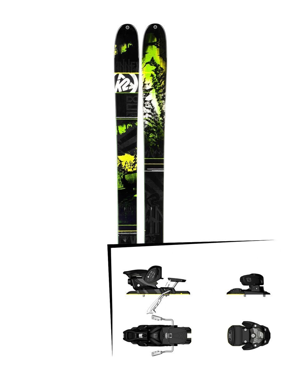K2 SKI Set: Annex 108 2014 + Salomon Warden MNC 13 - Bild 1