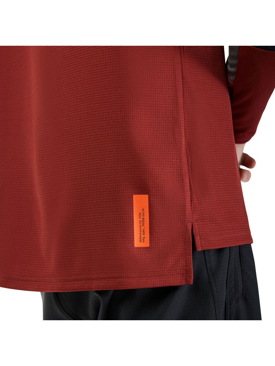 Fox Defend LS Jersey, rust - Bild 6