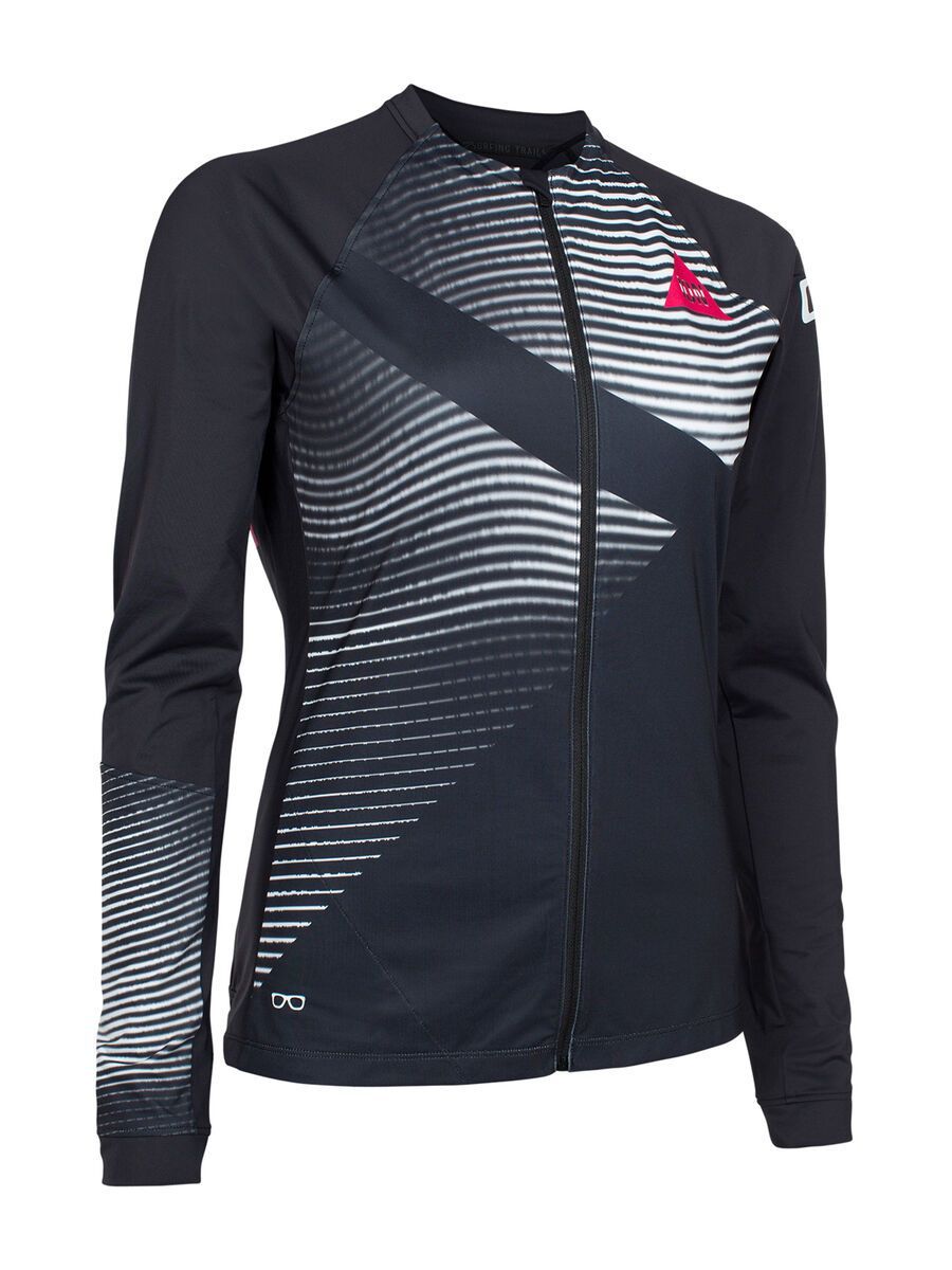 ION Tee Full Zip LS Traze AMP, black - Bild 1