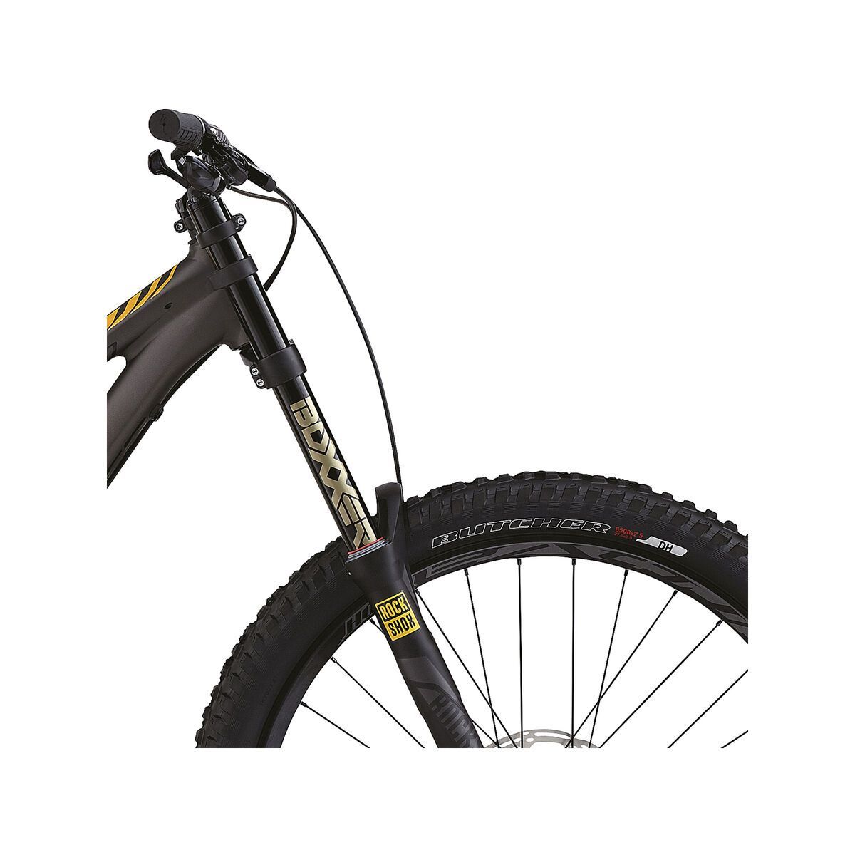 Specialized Enduro Expert Evo 650b, Satin/Dark Charcoal/Yellow/Black - Bild 5
