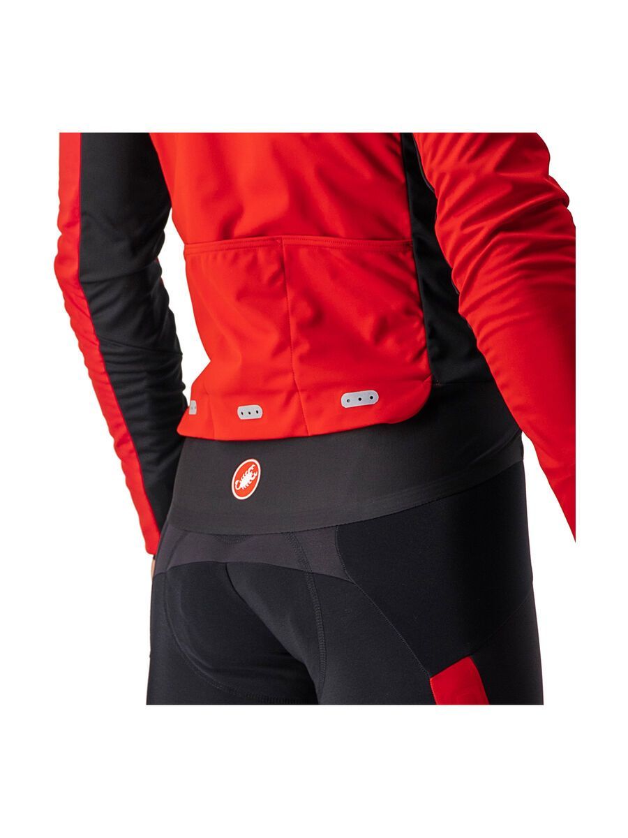 Castelli Alpha RoS 2 Jacket, red/silver reflex-dark gray - Bild 8