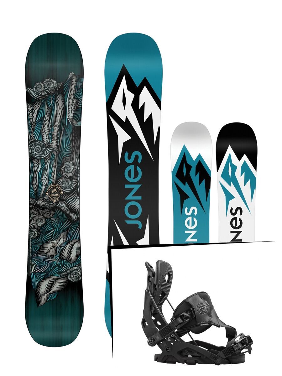 Set: Jones Mountain Twin 2016 + Flow Fuse Hybrid (1513148S) - Bild 1