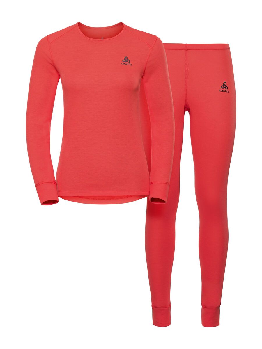 Odlo Active Original Warm Set, hot coral - Bild 1
