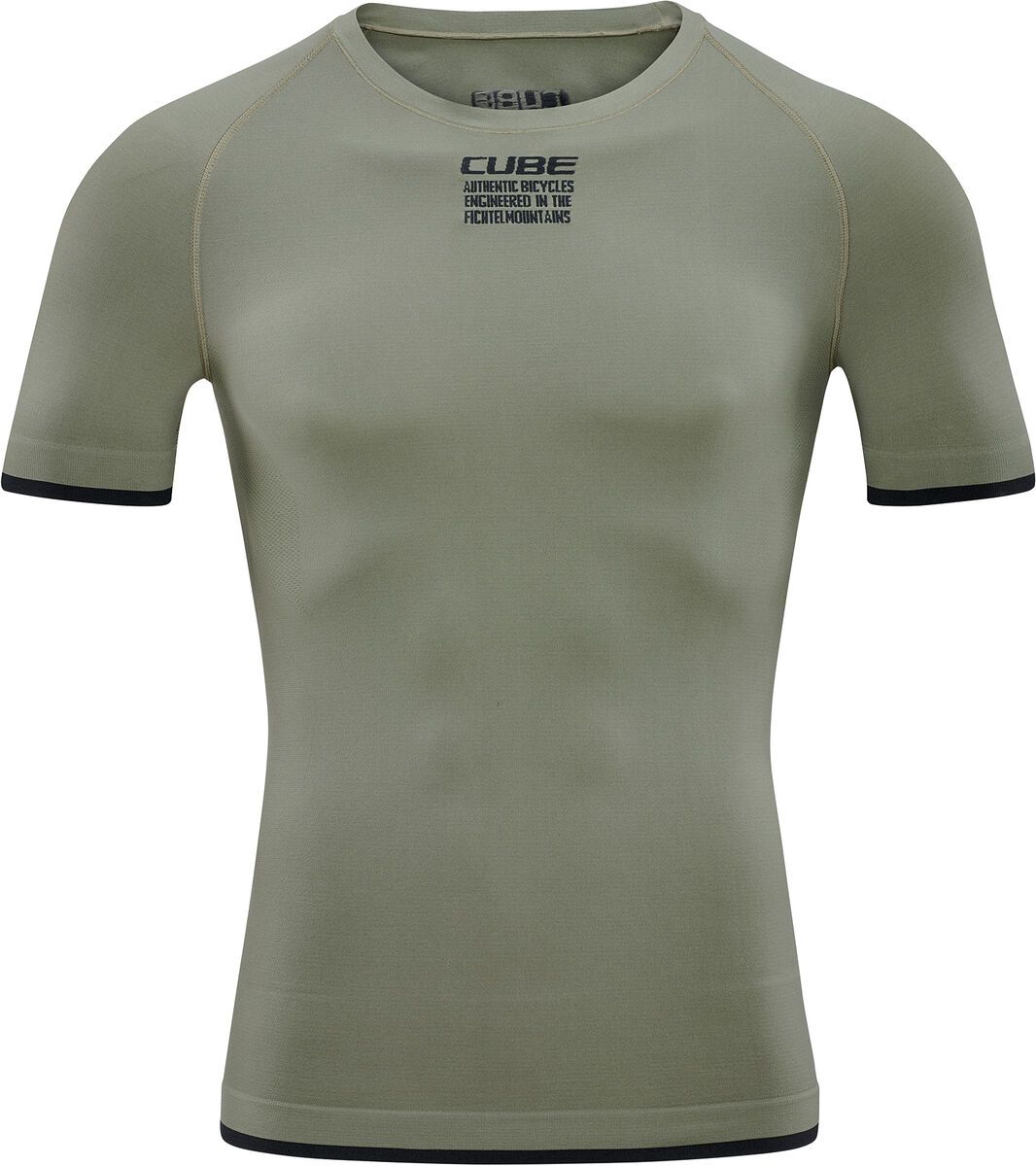 Cube Funktionsunterhemd Race Be Cool kurzarm, olive - Bild 1