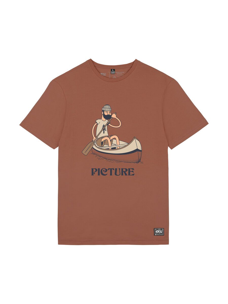 Picture Okapin Tee, rustic brown - Bild 1