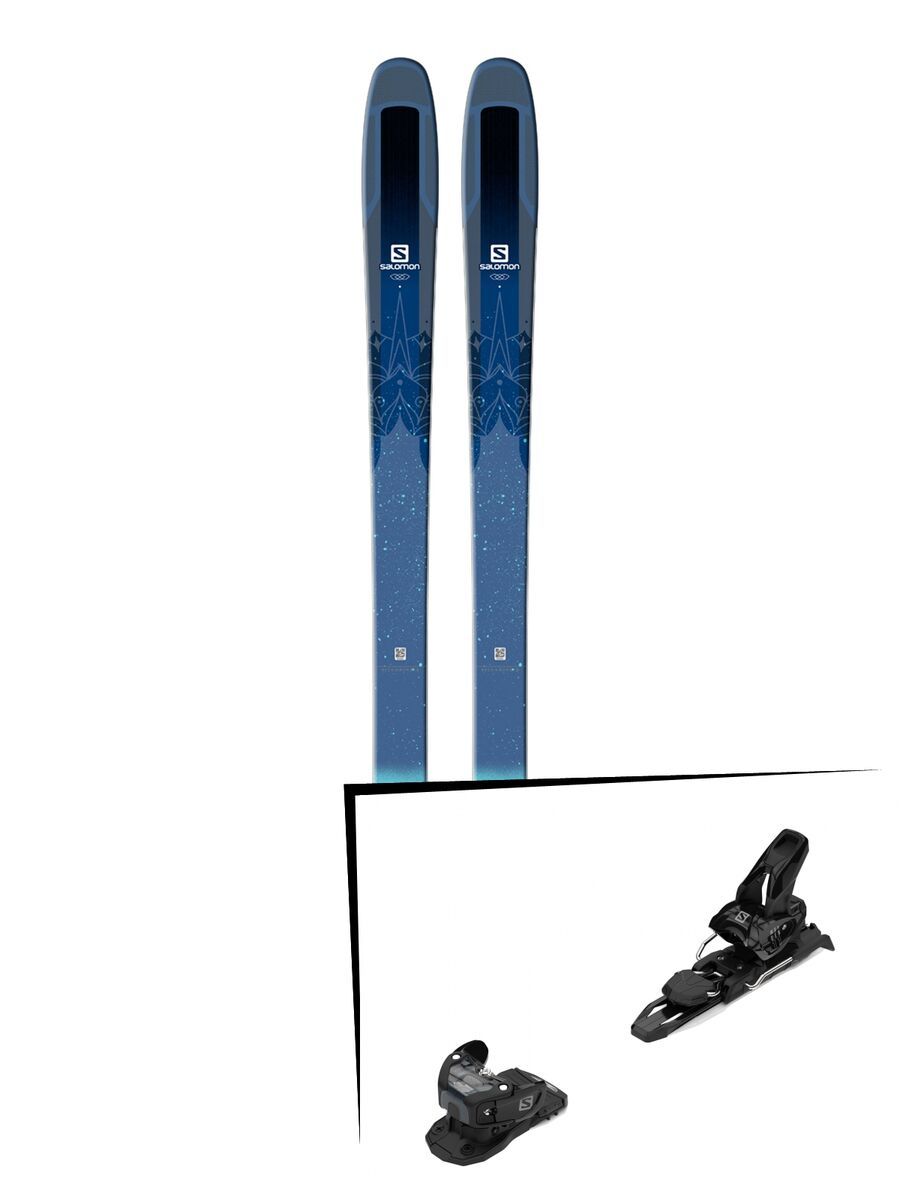 Set: Salomon QST Lux 92 2018 + Salomon Warden MNC 11 black - Bild 1