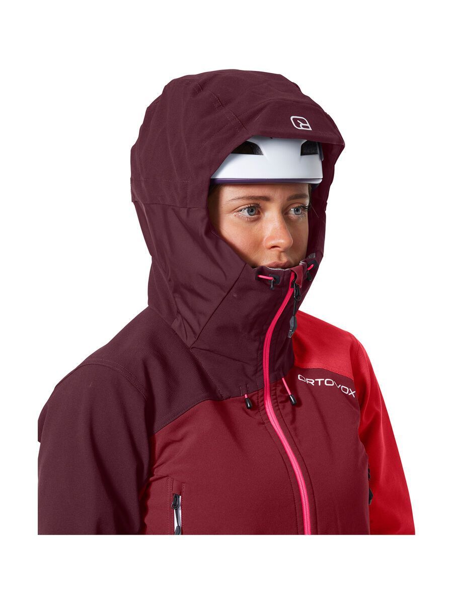 Ortovox Westalpen Softshell Jacket W, dark blood - Bild 4