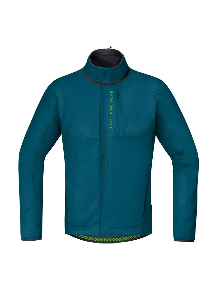 Gore Bike Wear Power Trail Windstopper Soft Shell Thermo Jacke, ink blue - Bild 1