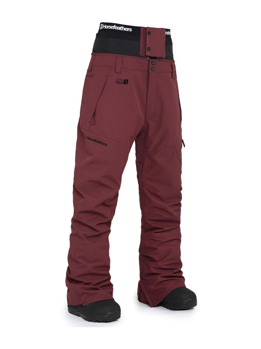 Horsefeathers Charger Pants, burgundy - Bild 1