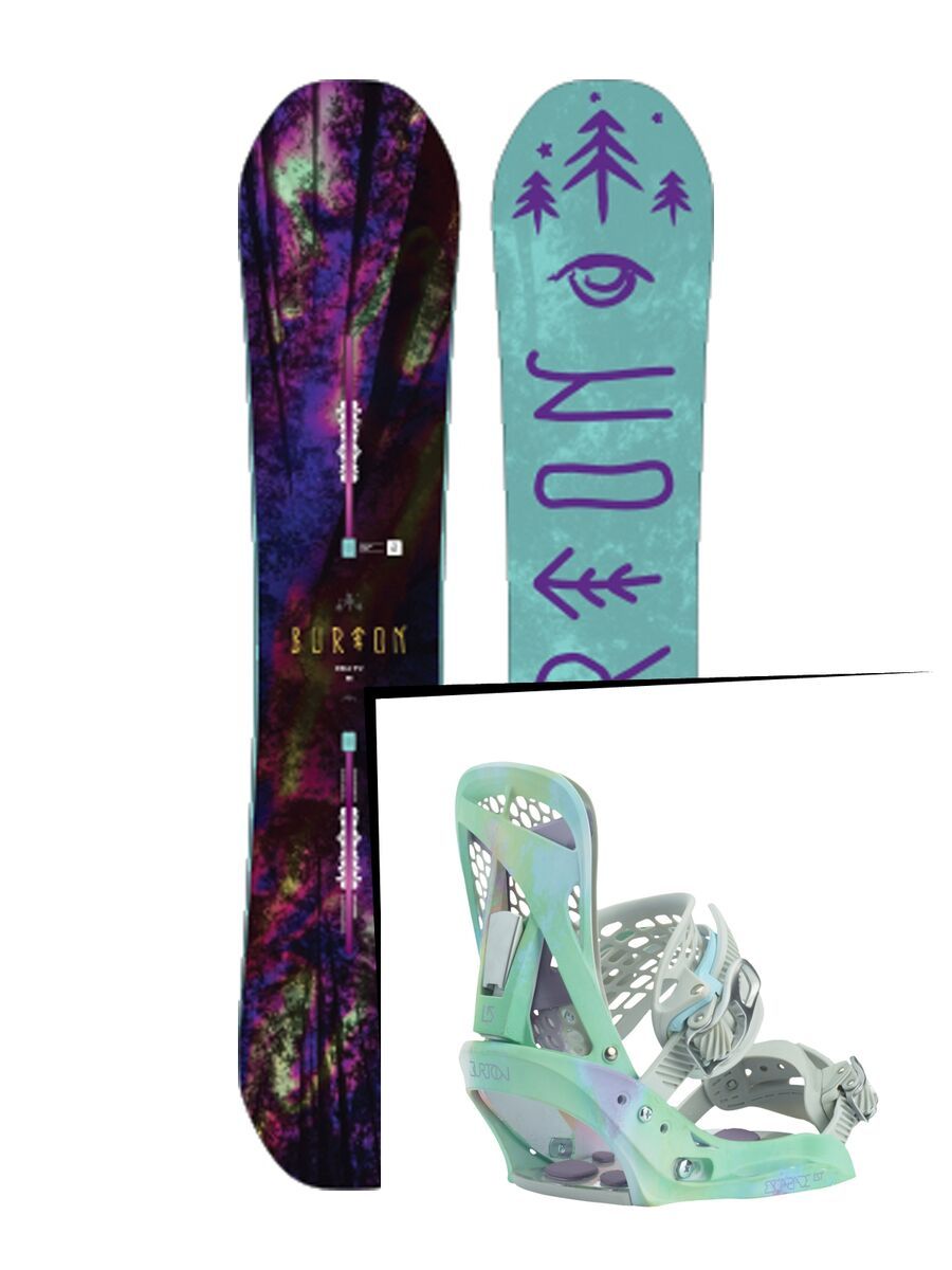 Set: Burton Deja Vu Flying V 2017 +  Escapade EST (1712760S) - Bild 1