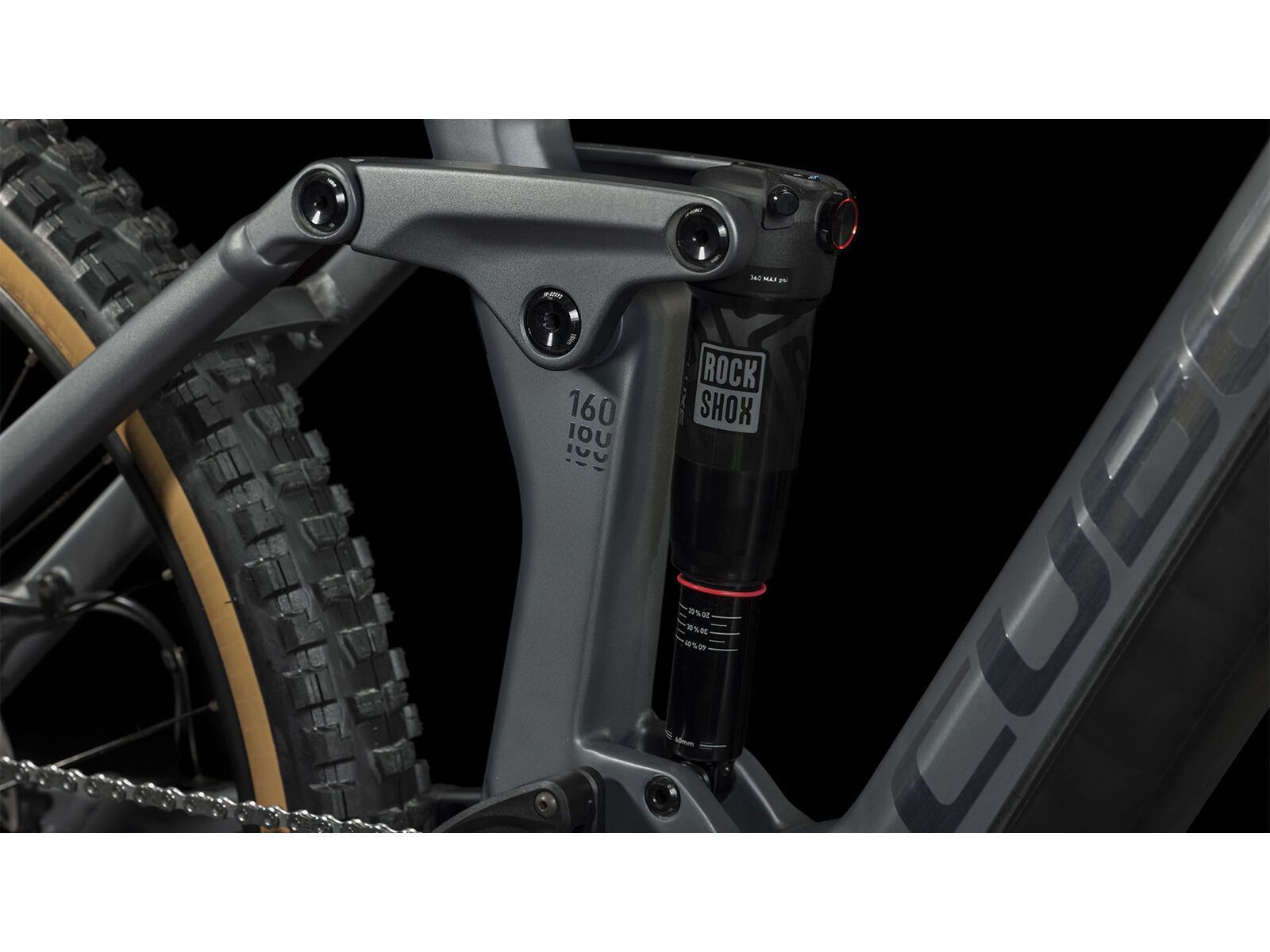 Cube Stereo Hybrid 160 HPC Race 625 27.5, grey´n´metal - Bild 5