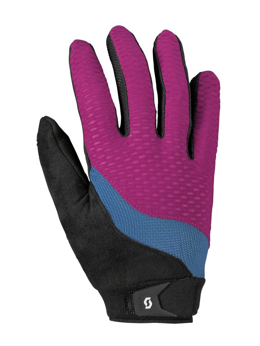 Scott Womens Essential LF Glove, festival purple/seaport blue - Bild 1