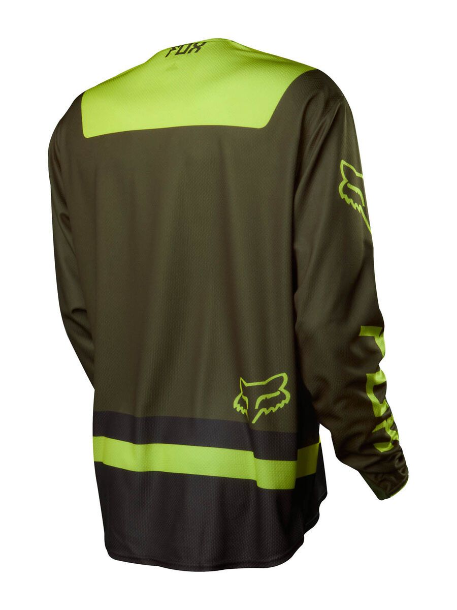 Fox Demo LS Jersey, fatigue green - Bild 2