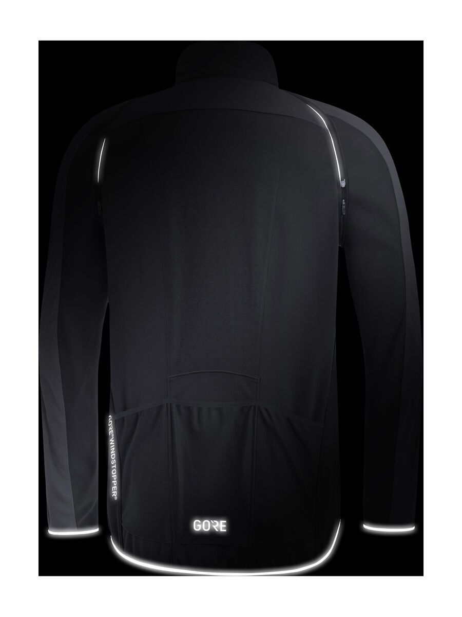 GOREWEAR C3 Gore Windstopper Phantom Zip-Off Jacke, black/terra grey - Bild 5