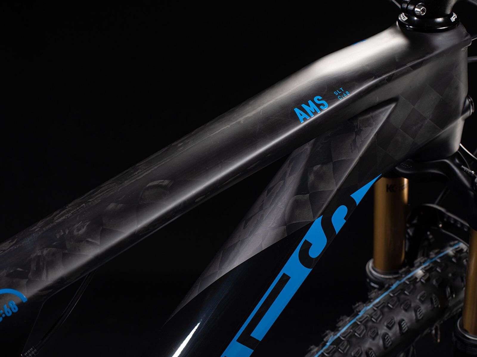 Cube AMS 100 C:68 SLT 29, carbon´n´blue - Bild 5