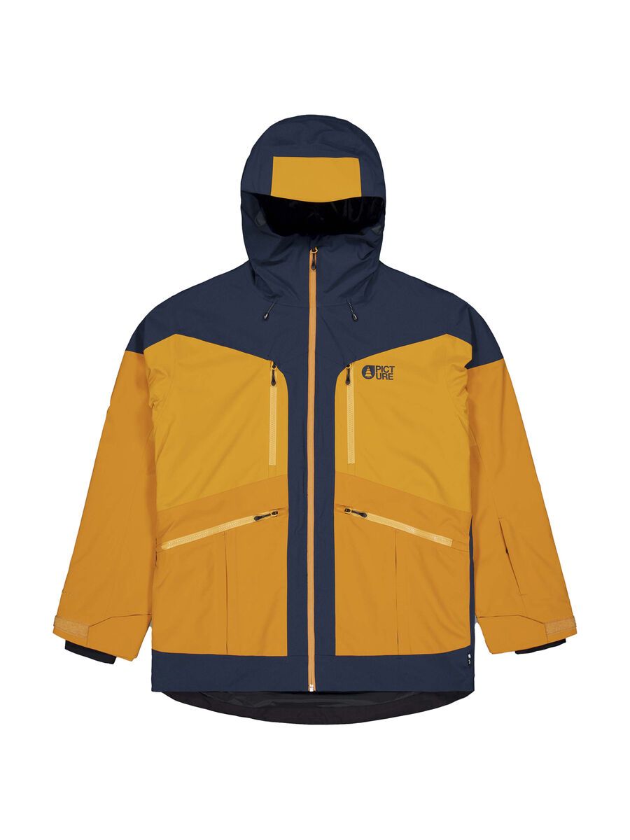 Picture Naikoon Jkt, dark blue camel honey - Bild 2