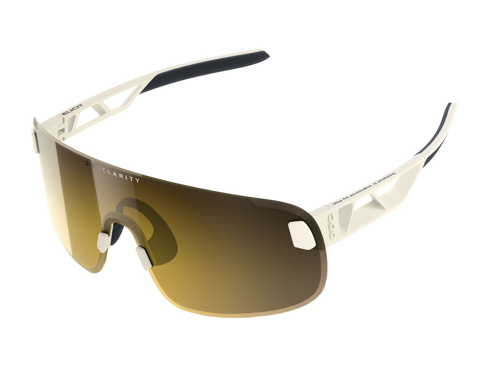 POC Elicit, Clarity Road/Partly Sunny Gold, okenite off-white - Bild 1
