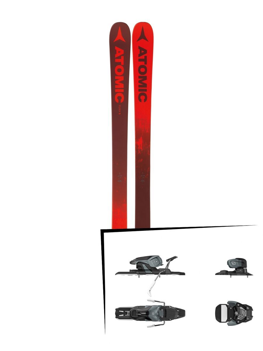Set: Atomic Punx Five 2019 + Salomon Warden 11 dark grey/black - Bild 1